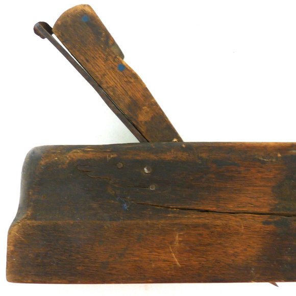 Antique woodworkers horn plane primitive hand work - Picture 3 of 12